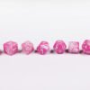 Candyfloss Golem Poly-Dice Set containing seven different dice: a D20, D100, D12, D10, D8, D6 and a D4